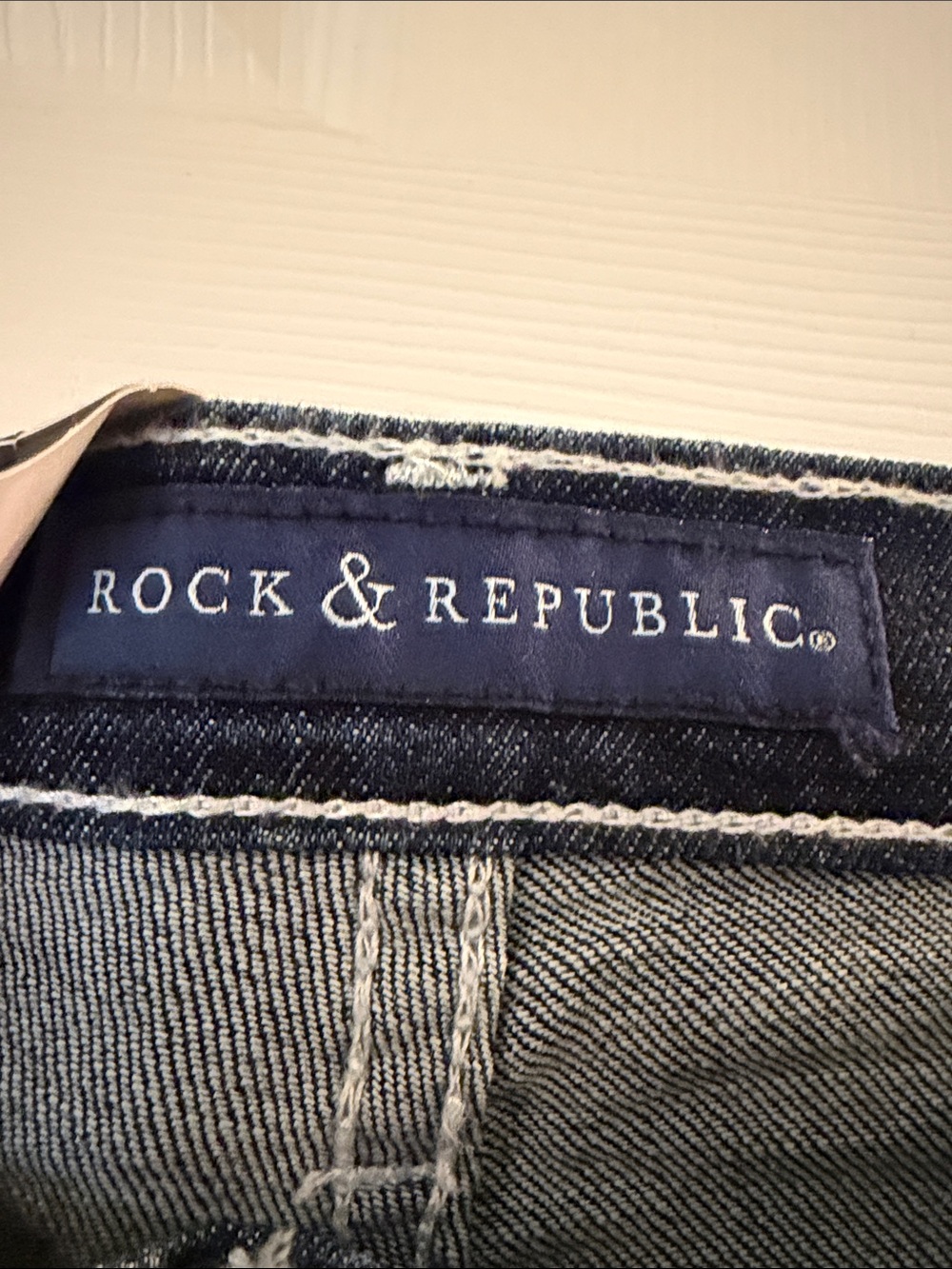 Rock & Republic Navy Label Denim Jeans